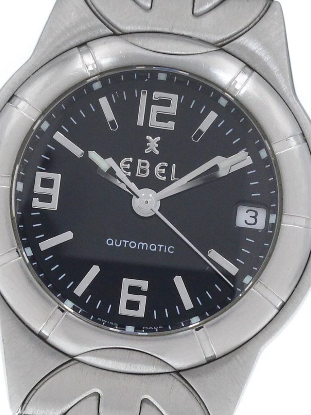 EBEL Type E E9200C21 Date black Dial Automatic Ladies Watch